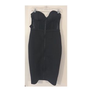 Nasty Gal Strapless Bodycon Dress